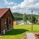度假村 Zloty Potok Resort Oferta Lato 2026 Domki Nad Jeziorem Zlotnickim Prywatna Plaza Camping Pokoje Tuz Przy Lesie Oraz Restauracja